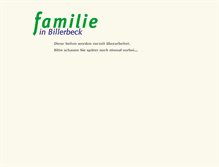 Tablet Screenshot of familie-in-billerbeck.de